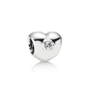 Pandora Sparkling Heart Charm